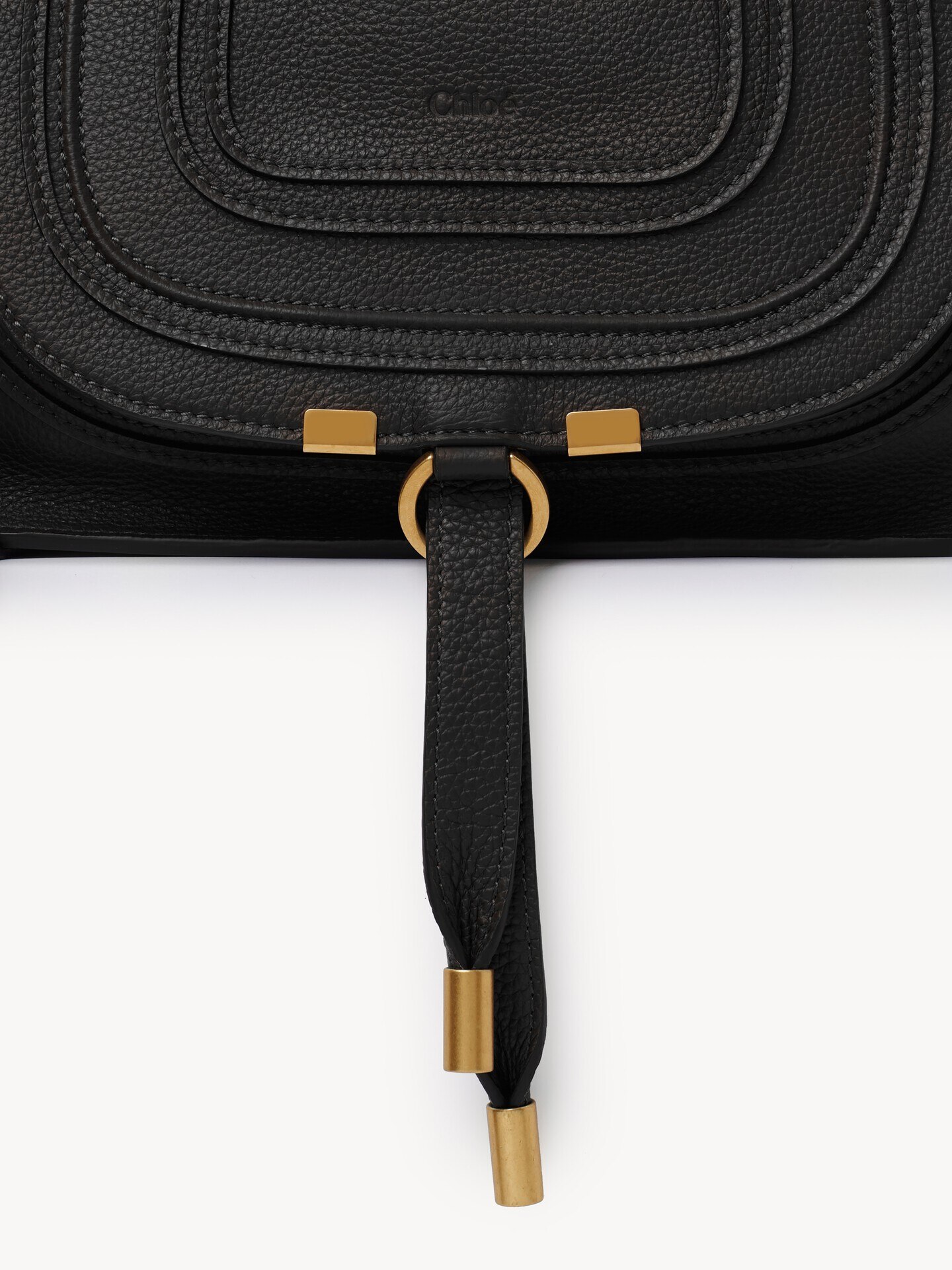 Bolso peque&ntilde;o Marcie de cuero granulado - 10