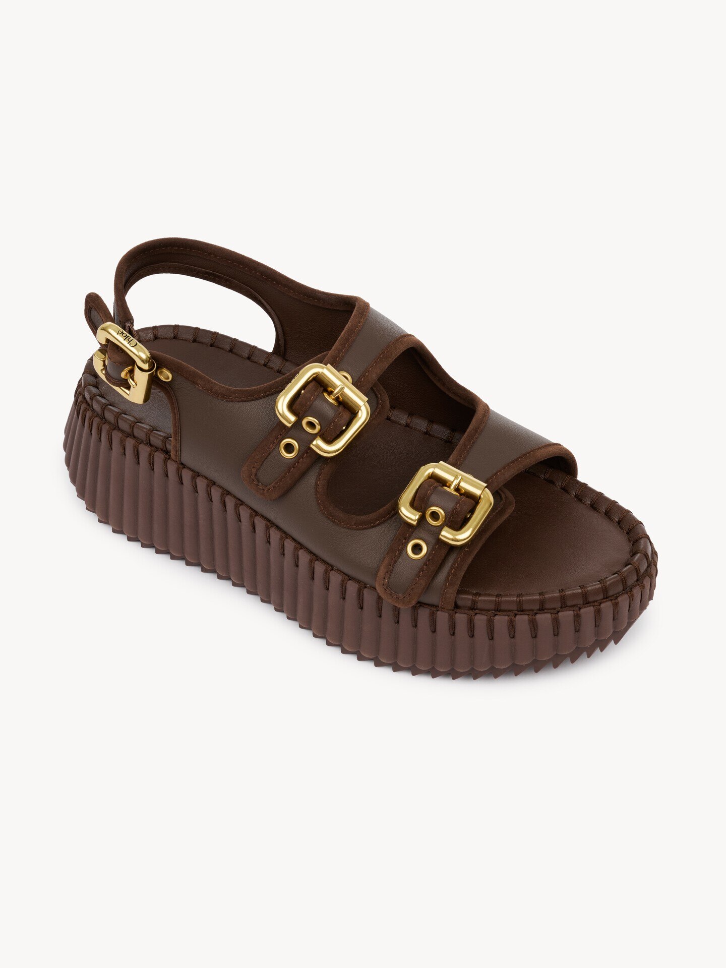 Sandalias con cu&ntilde;a Nama - 5