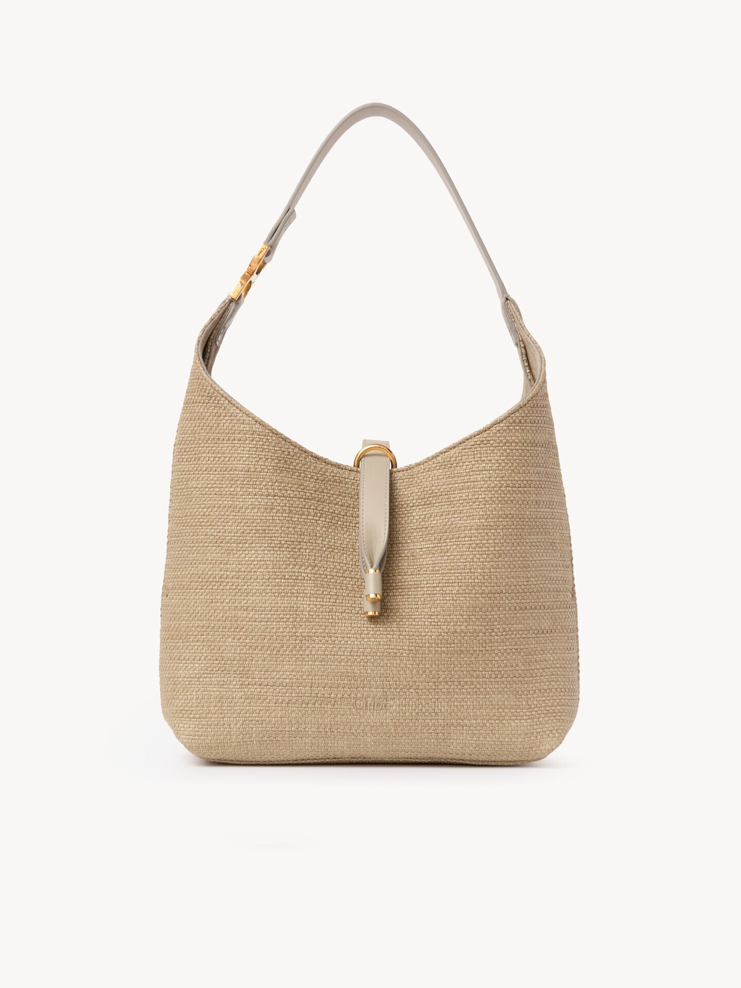 Bolso hobo peque&ntilde;o Marcie de fibras de efecto rafia - 2