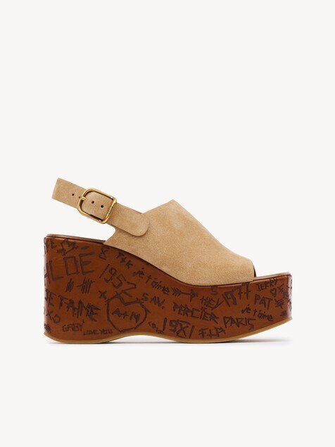 Maxime wedge sandal