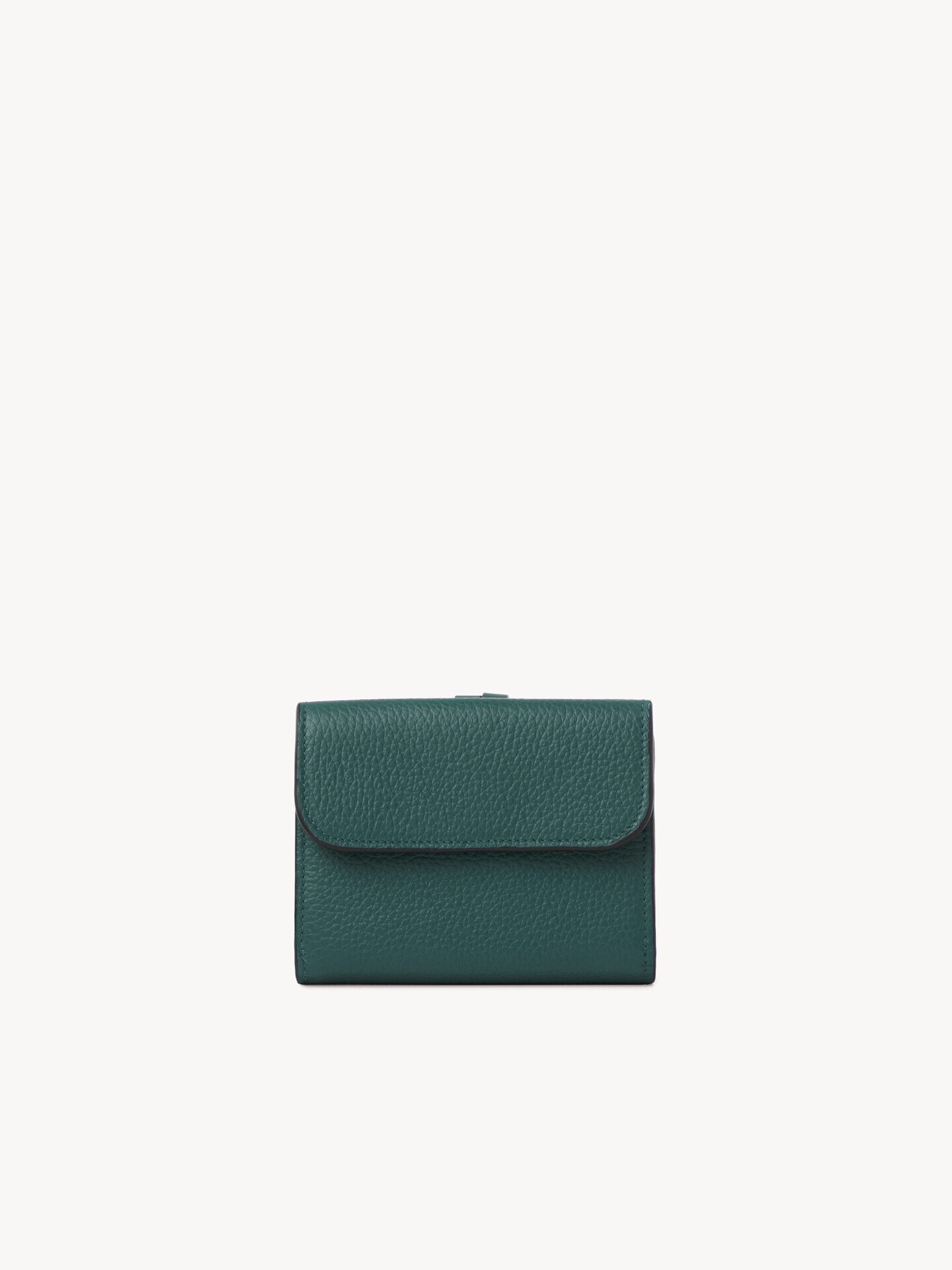 Small Alphabet tri-fold in grained leather - 3