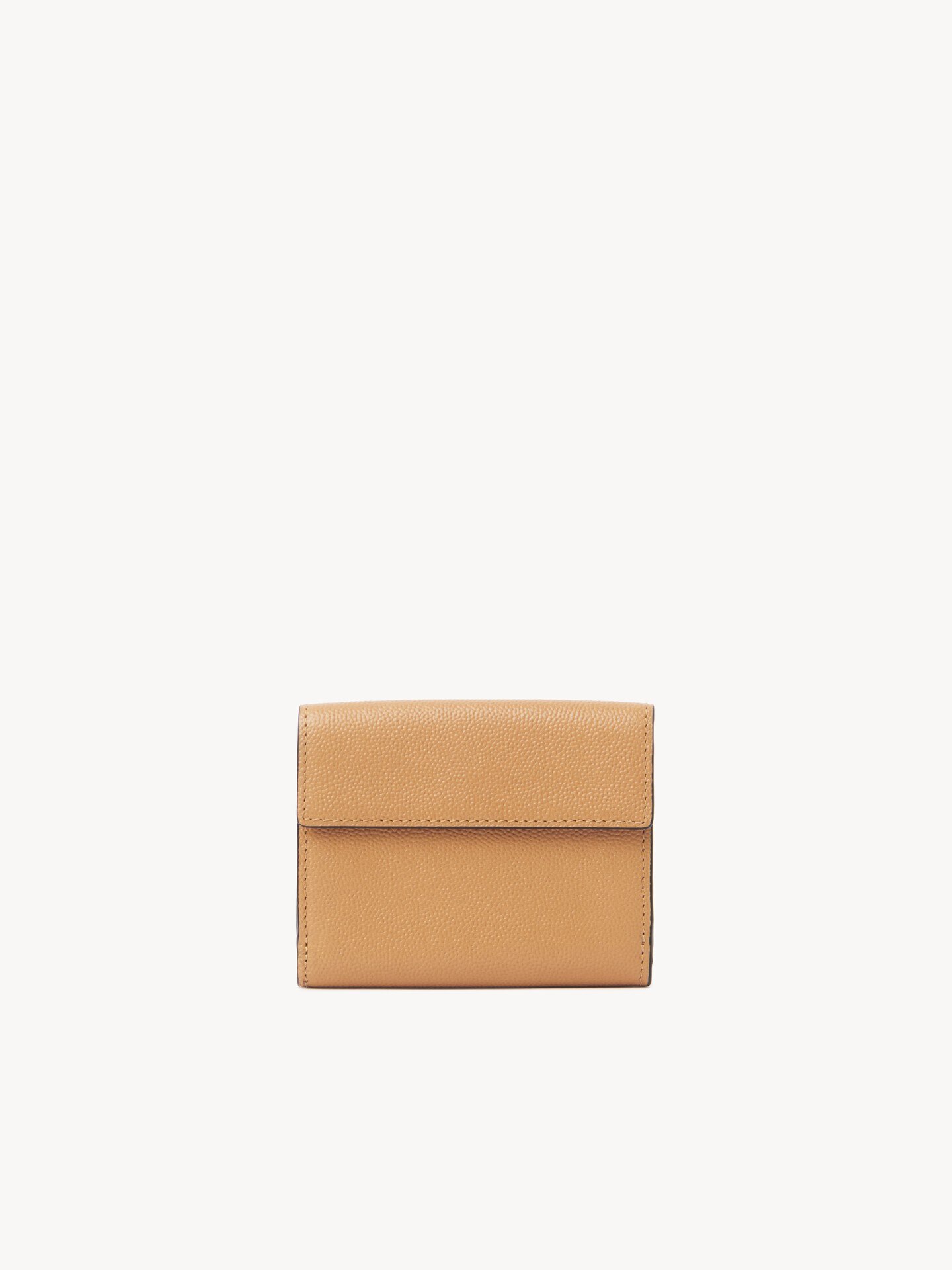 Small Chlo&eacute; Charms tri-fold wallet in grained leather - 3