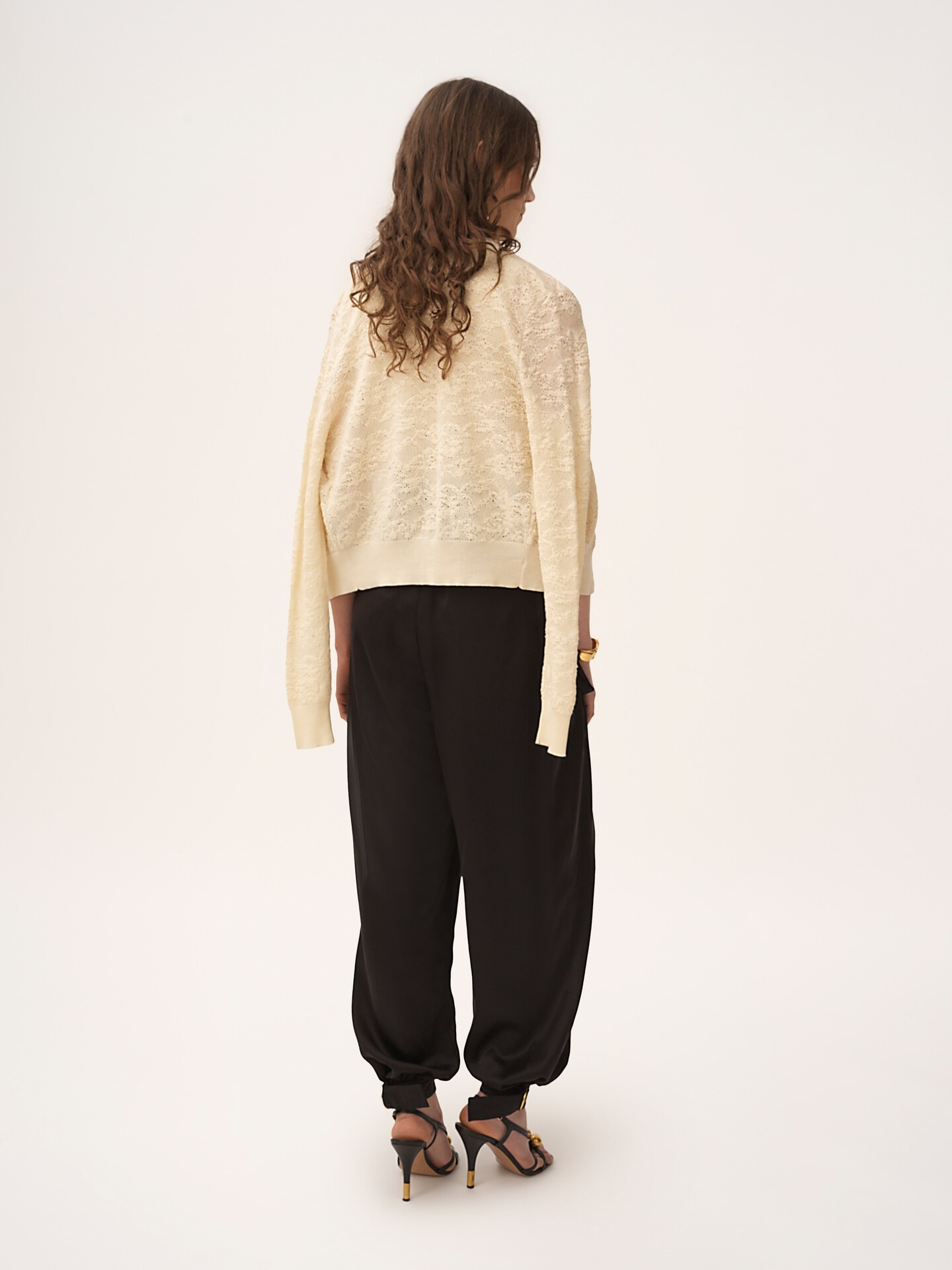 Twin set in cotton-silk knit - 5