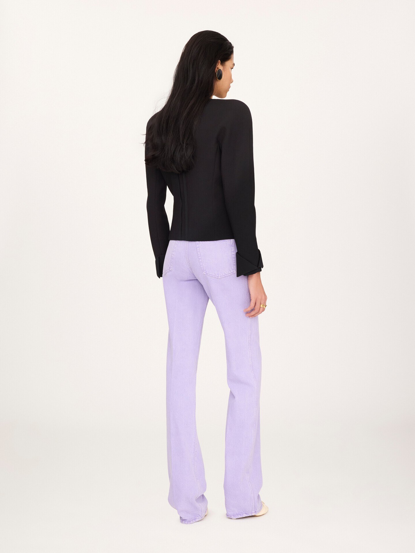 Straight denim jeans - 5