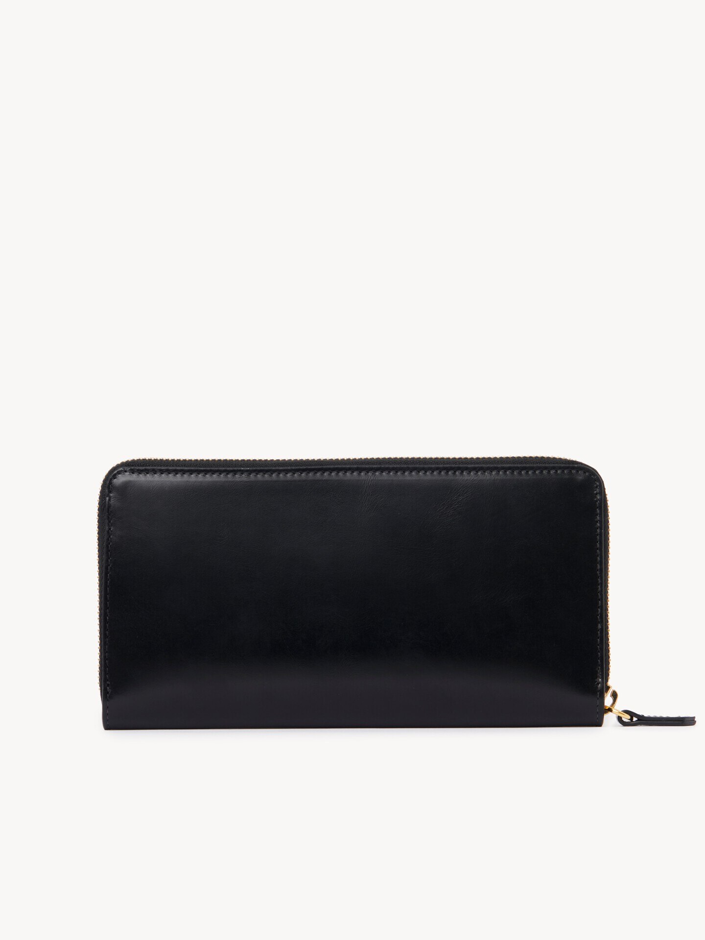Chloé Iconic zipped long wallet in shiny leather - 4