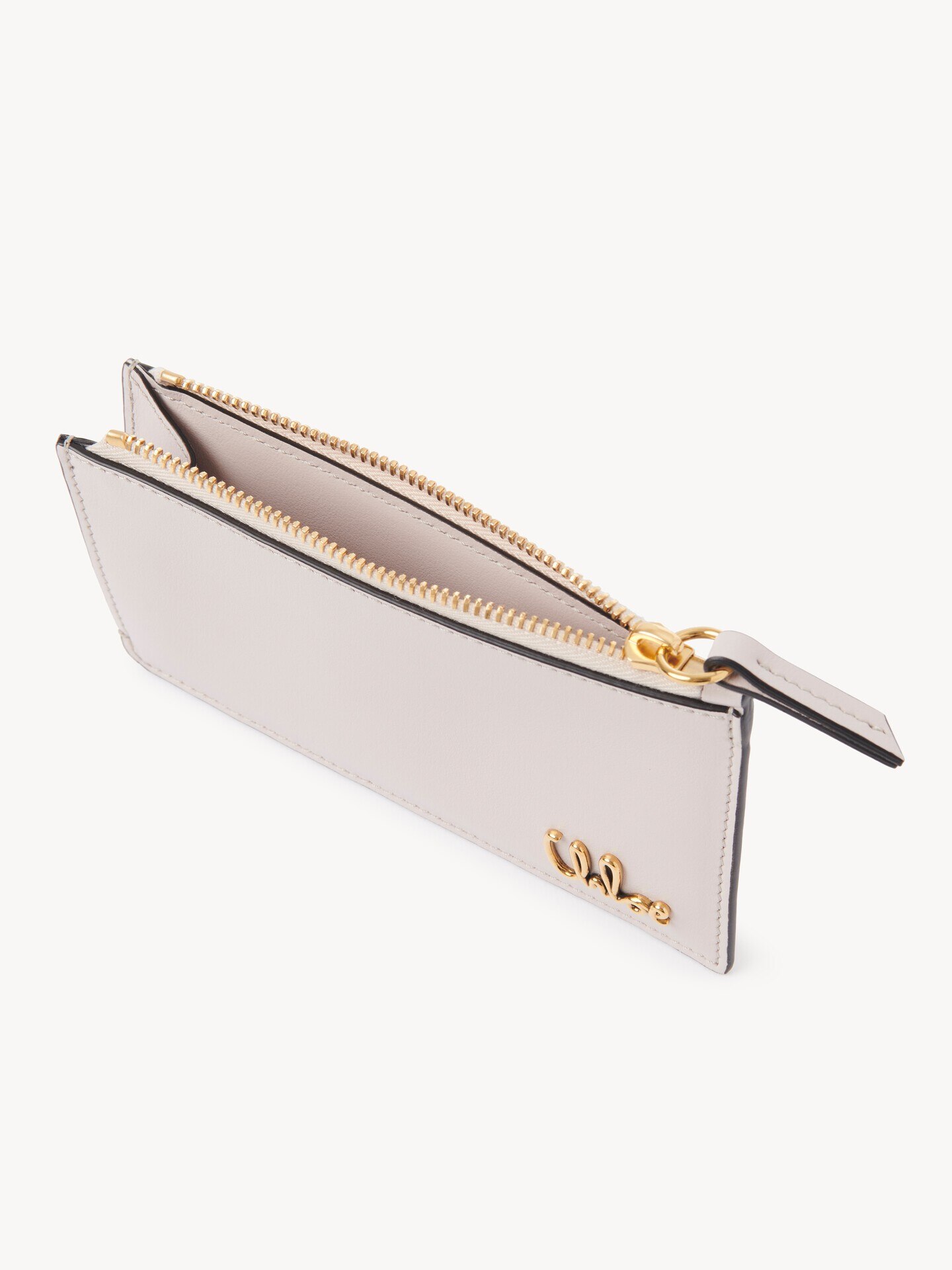 Small Chlo&eacute; Iconic purse with card slots in grained leather - 5