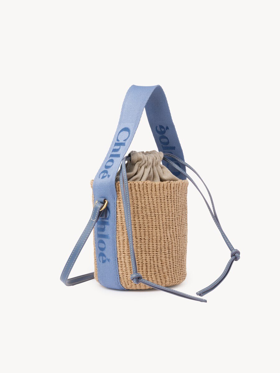 Small Woody basket in natural fibers - 2