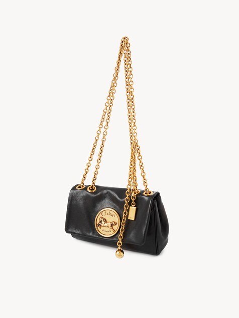 Small Chloé Heritage shoulder bag in grained leather