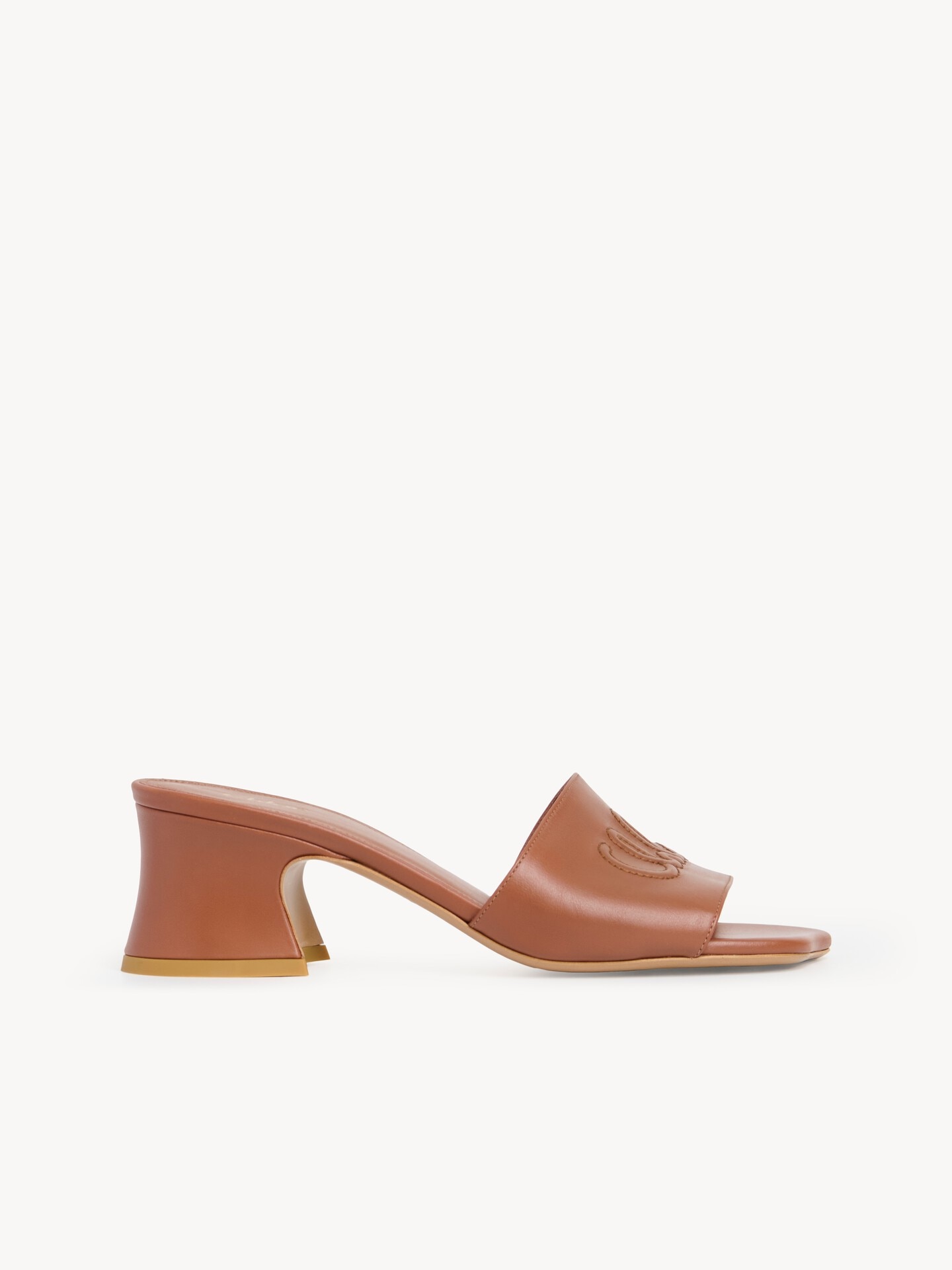 Chlo&eacute; Soleil heeled mule - 1