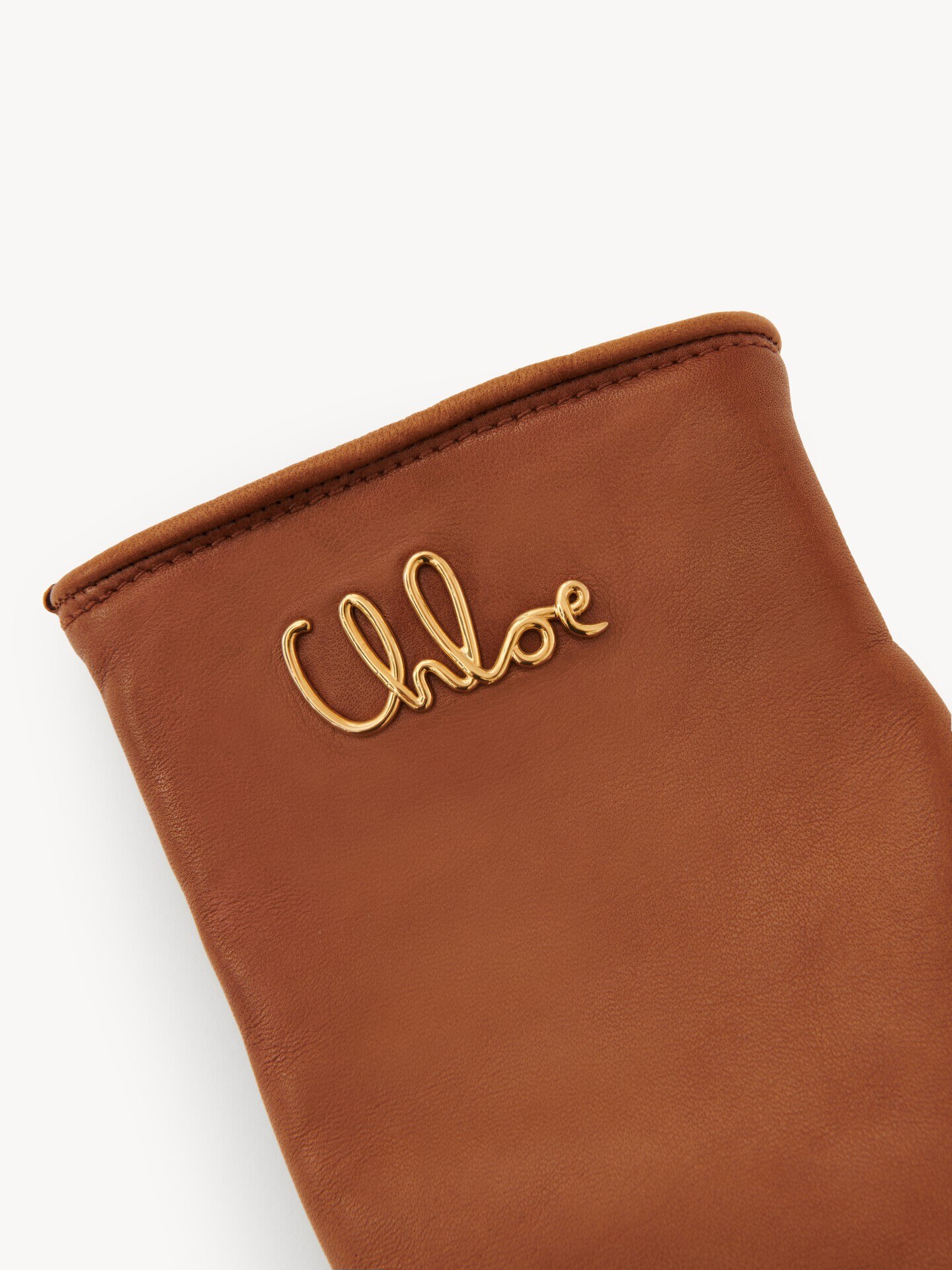 The Chloé Iconic gloves in leather - 4