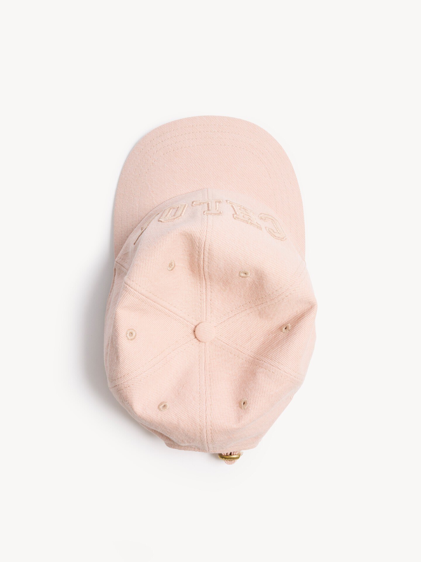 The Chlo&eacute; Signature cap in denim - 7