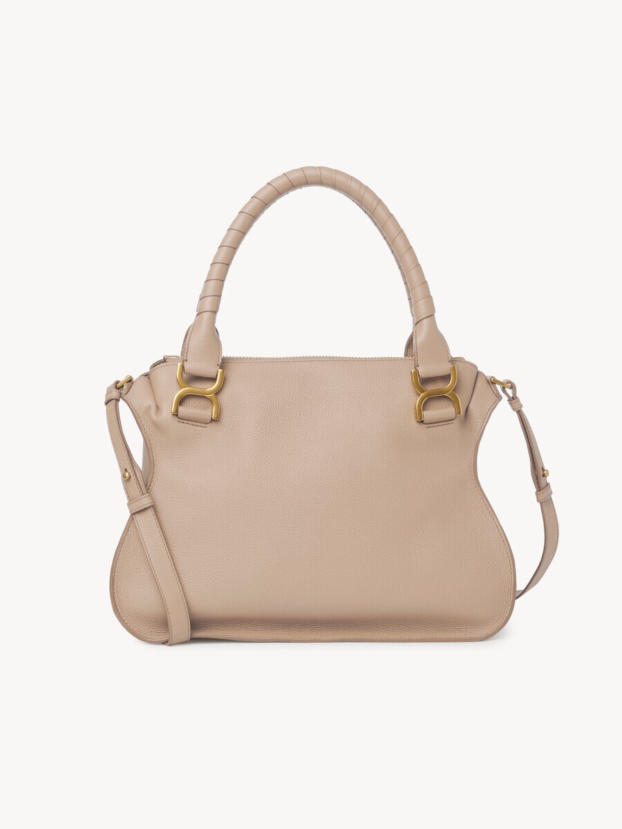 Small Marcie bag in grained leather - 4