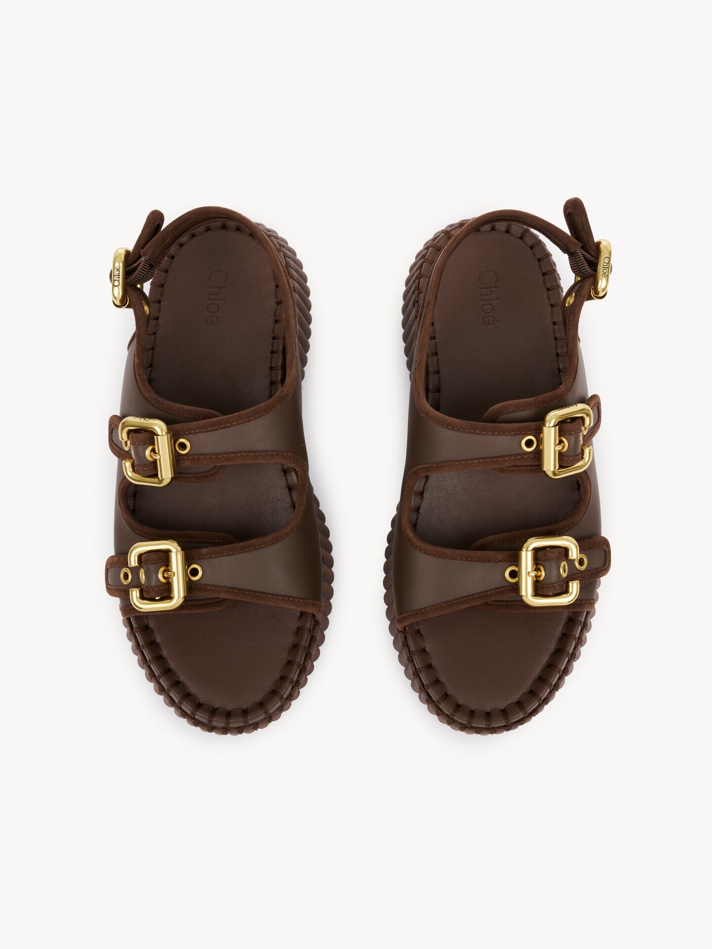 Sandalias con cu&ntilde;a Nama - 4