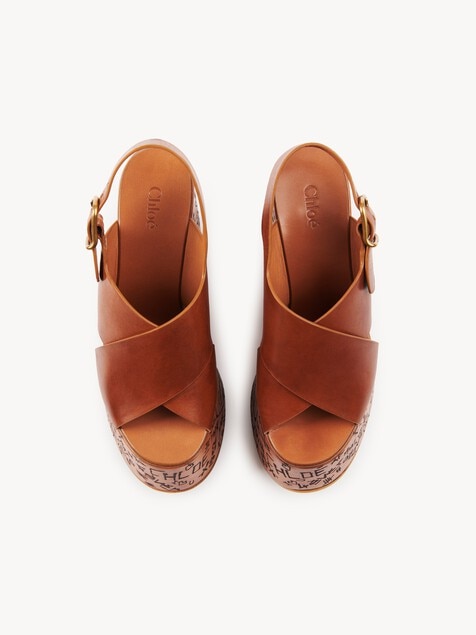 Maxime wedge sandal