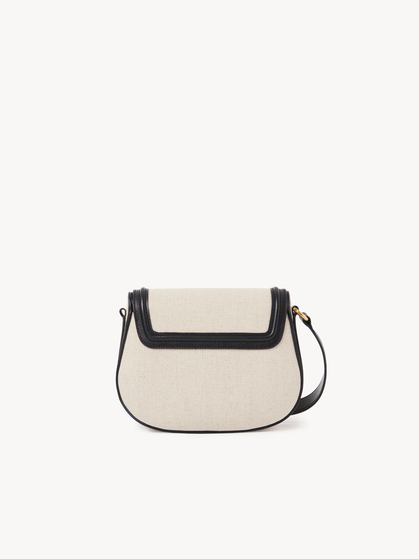 Horse Medal saddle bag in canvas & grained leather - 5