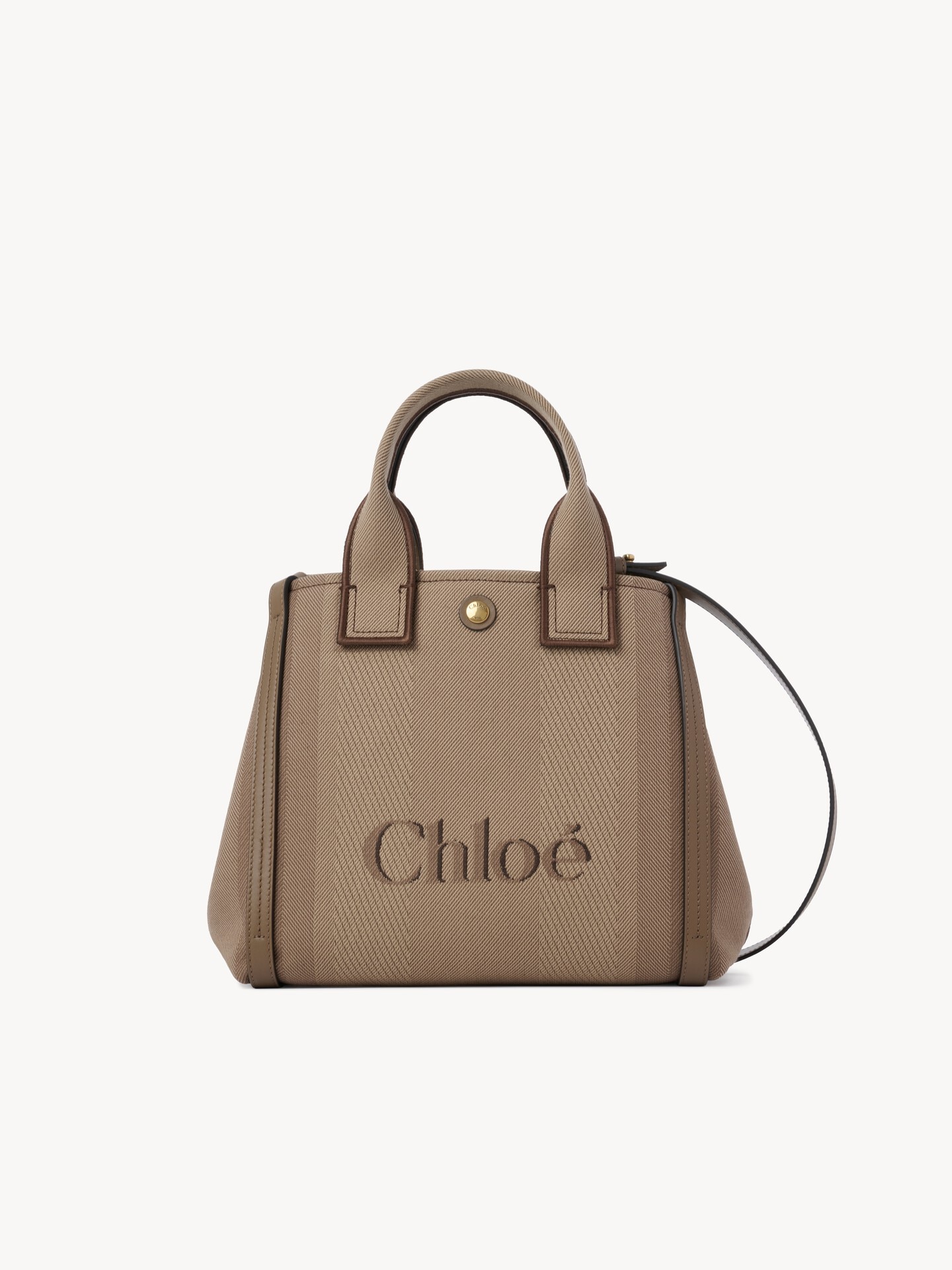 Small Chloé Carry tote bag in canvas - 1