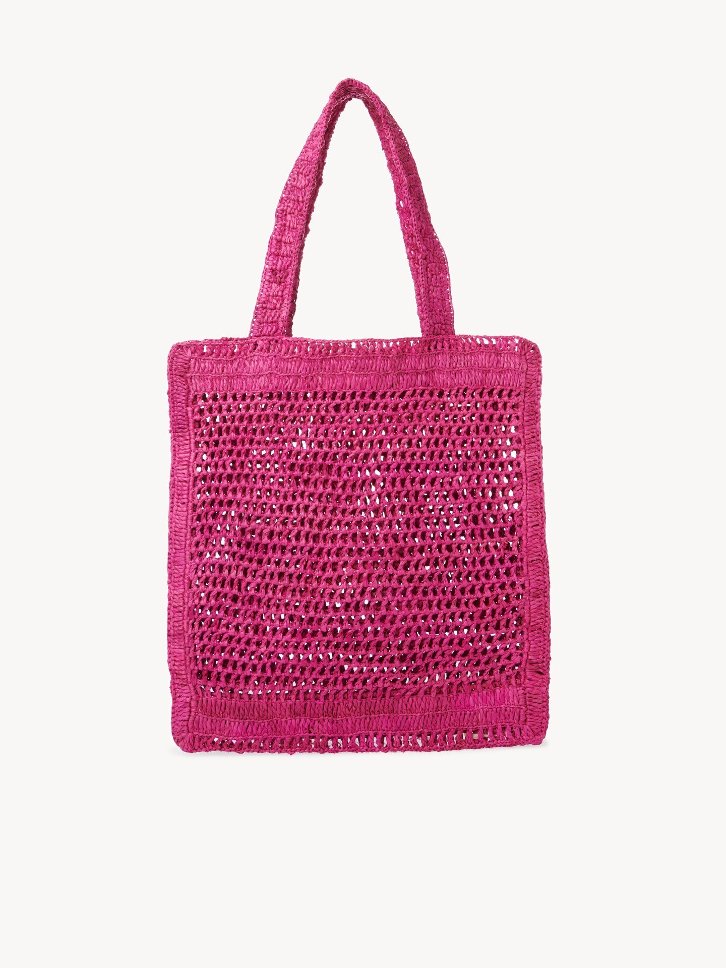 Bolso tote Summer Banana de rafia - 5