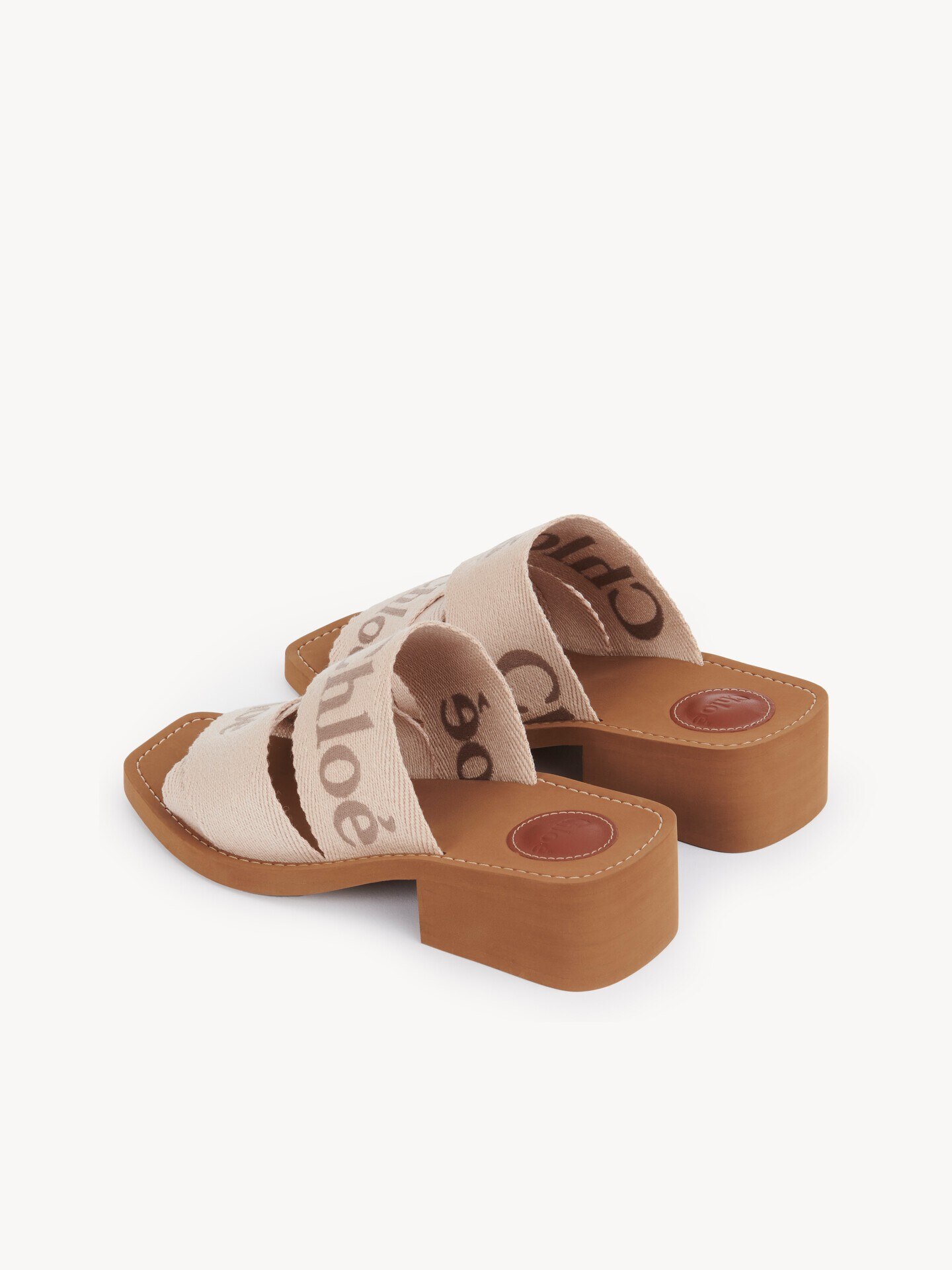 Woody heeled mule - 5