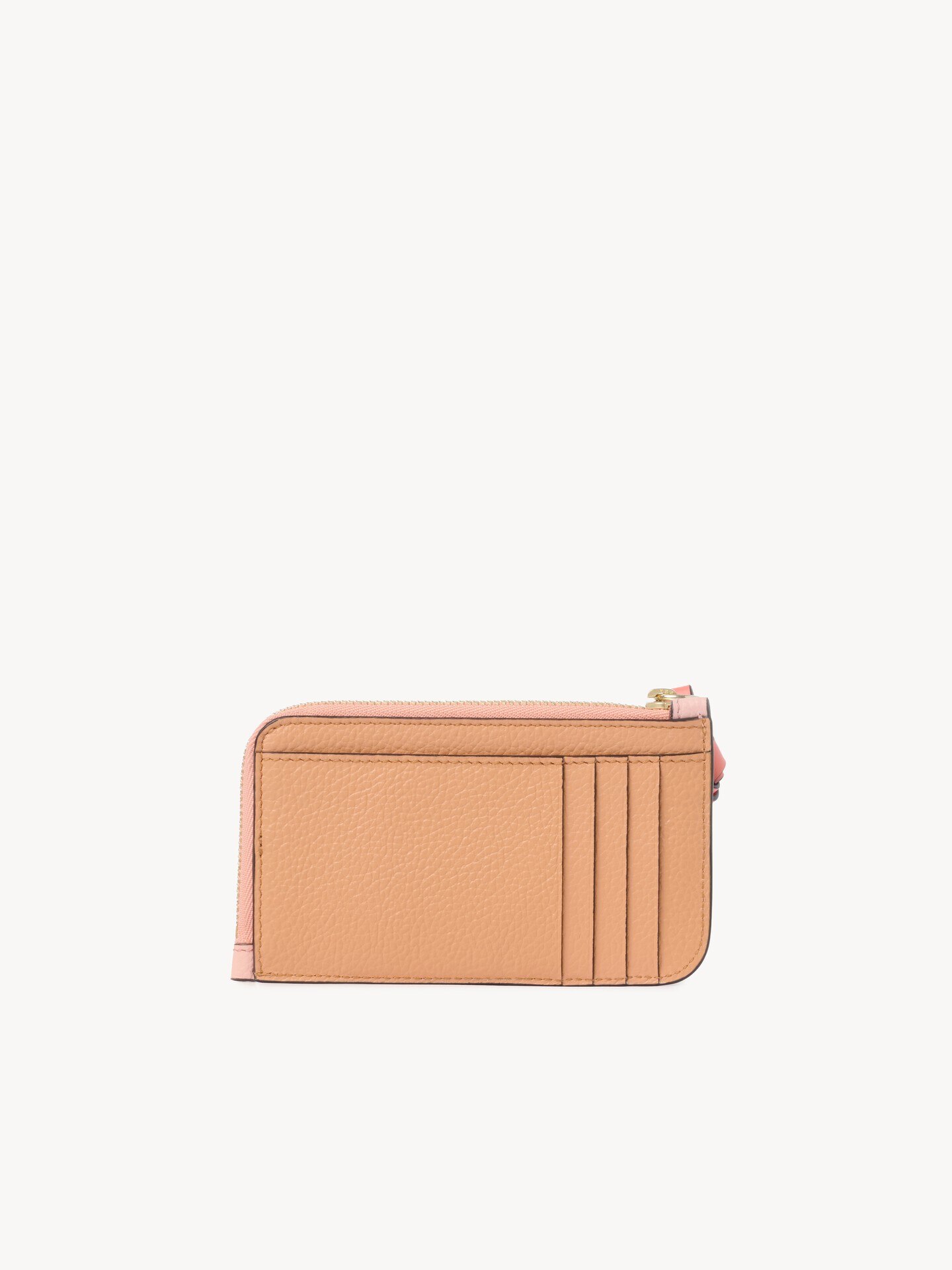 Cartera Alphabet de cuero granulado - 4
