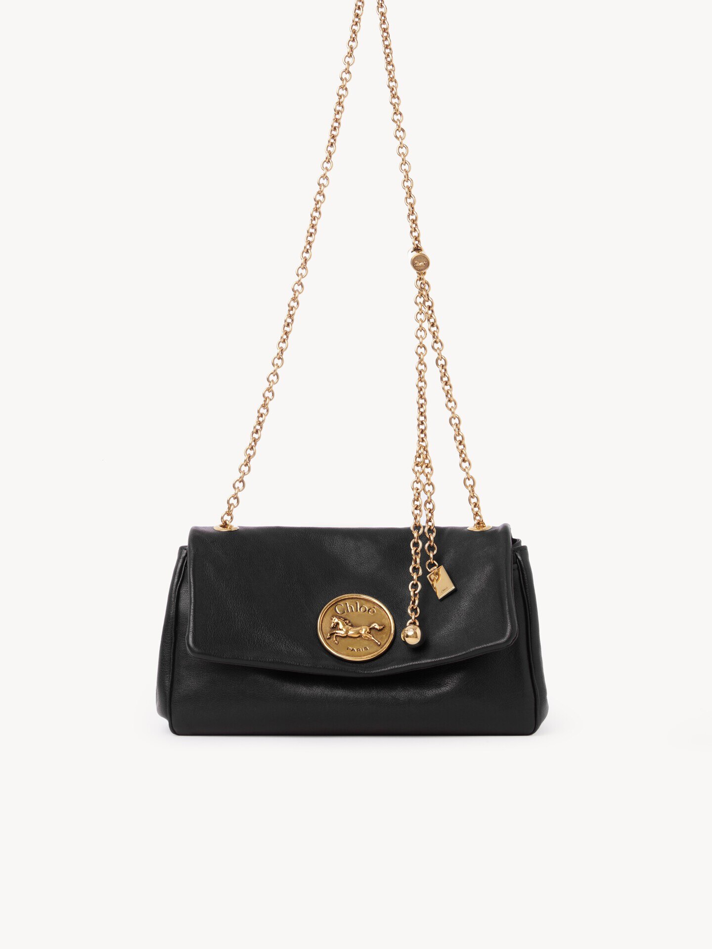 Chlo&eacute; Heritage shoulder bag in grained leather - 2