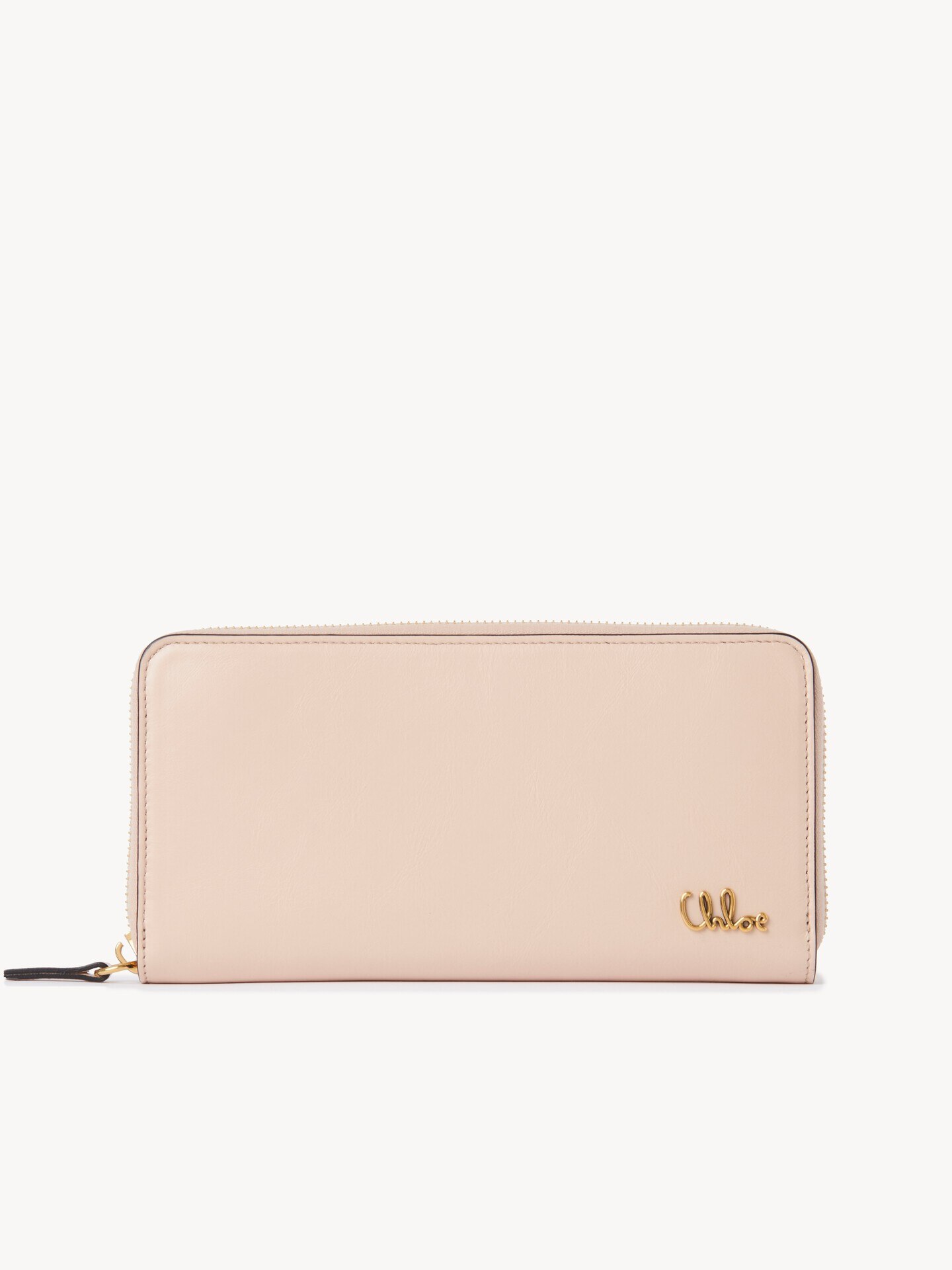 Chloé Iconic zipped long wallet in shiny leather - 2