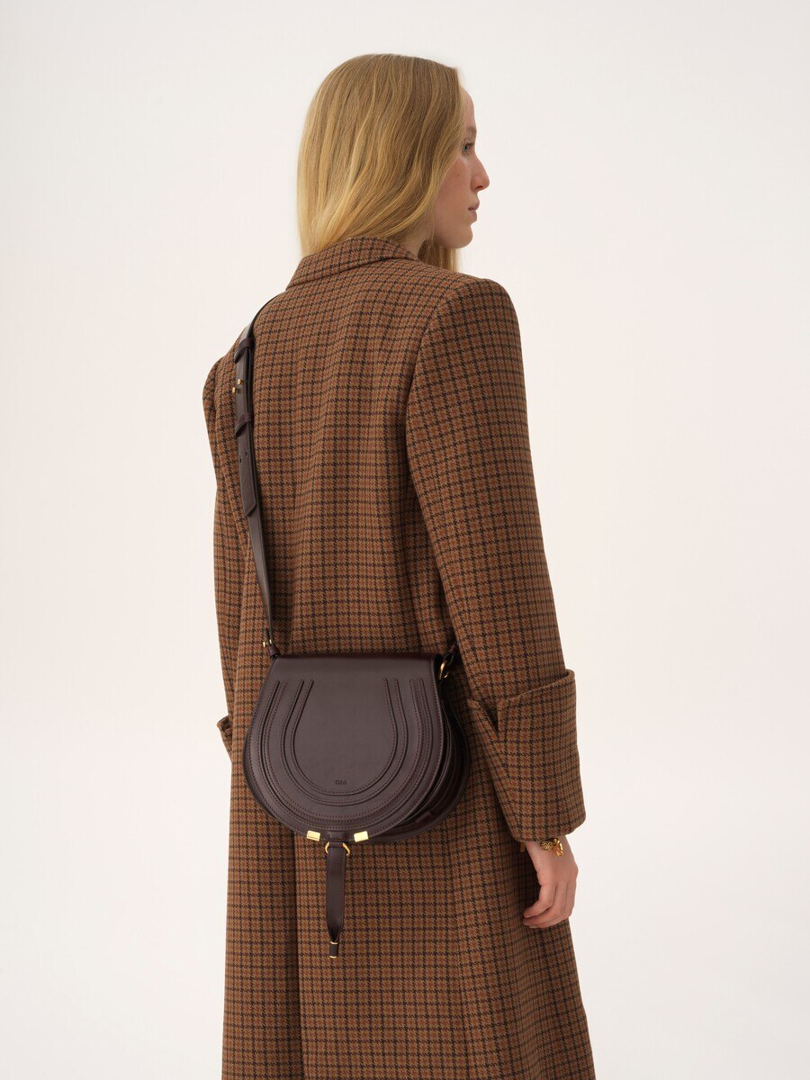 Marcie saddle bag in shiny leather - 3