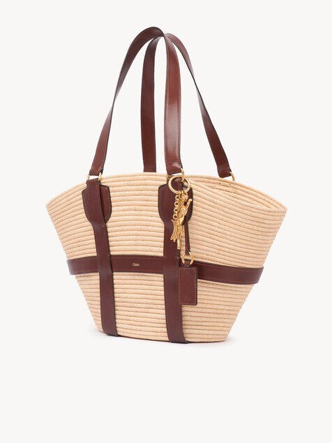 Large Kerala 25 basket in raffia