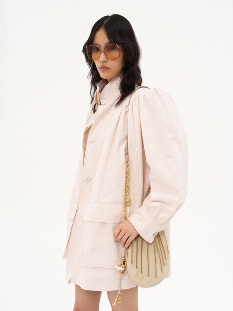 Sea Treasures crossbody bag in soft leather