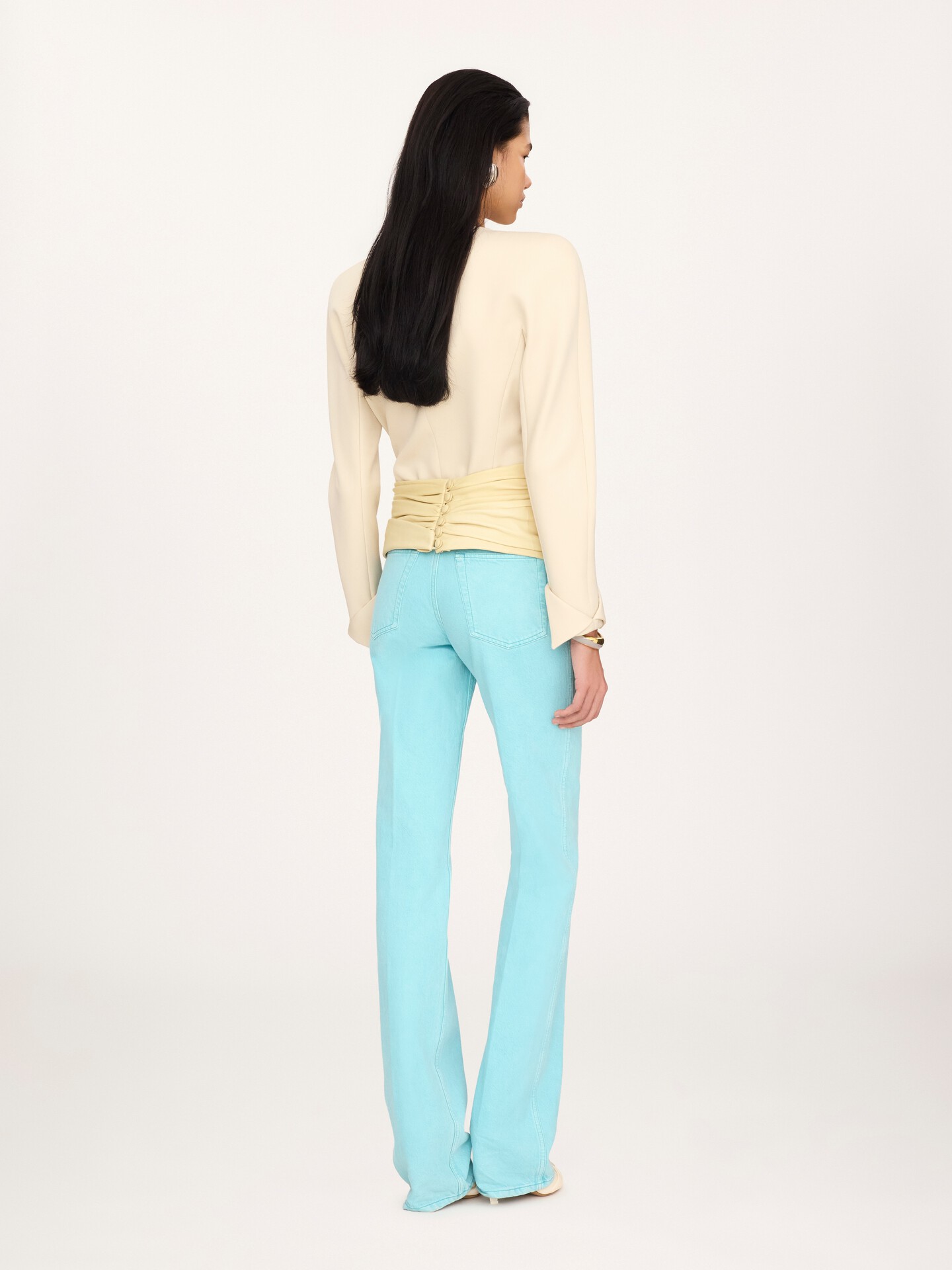 Straight denim jeans - 5