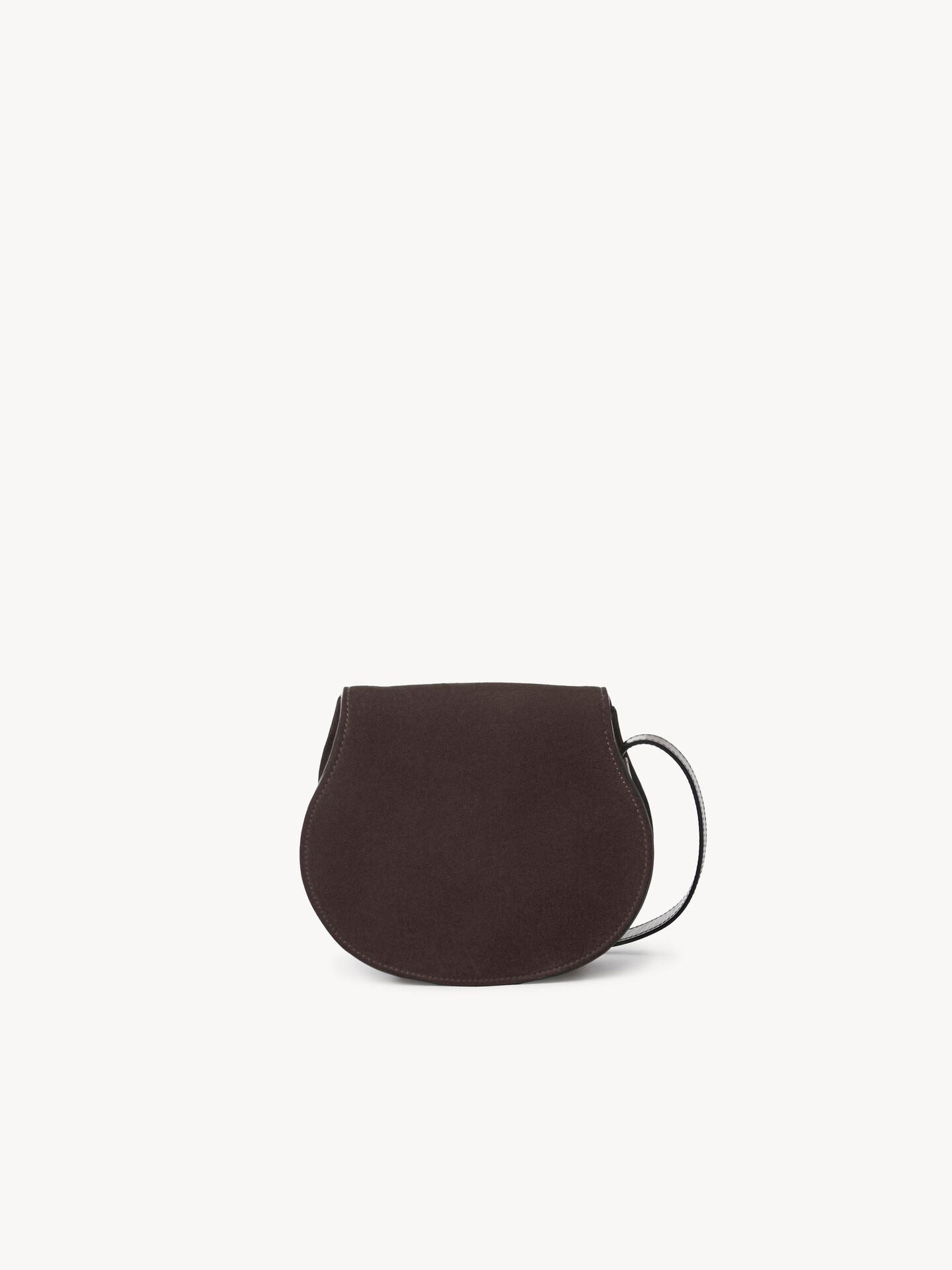 Bolso saddle peque&ntilde;o Marcie de ante - 4
