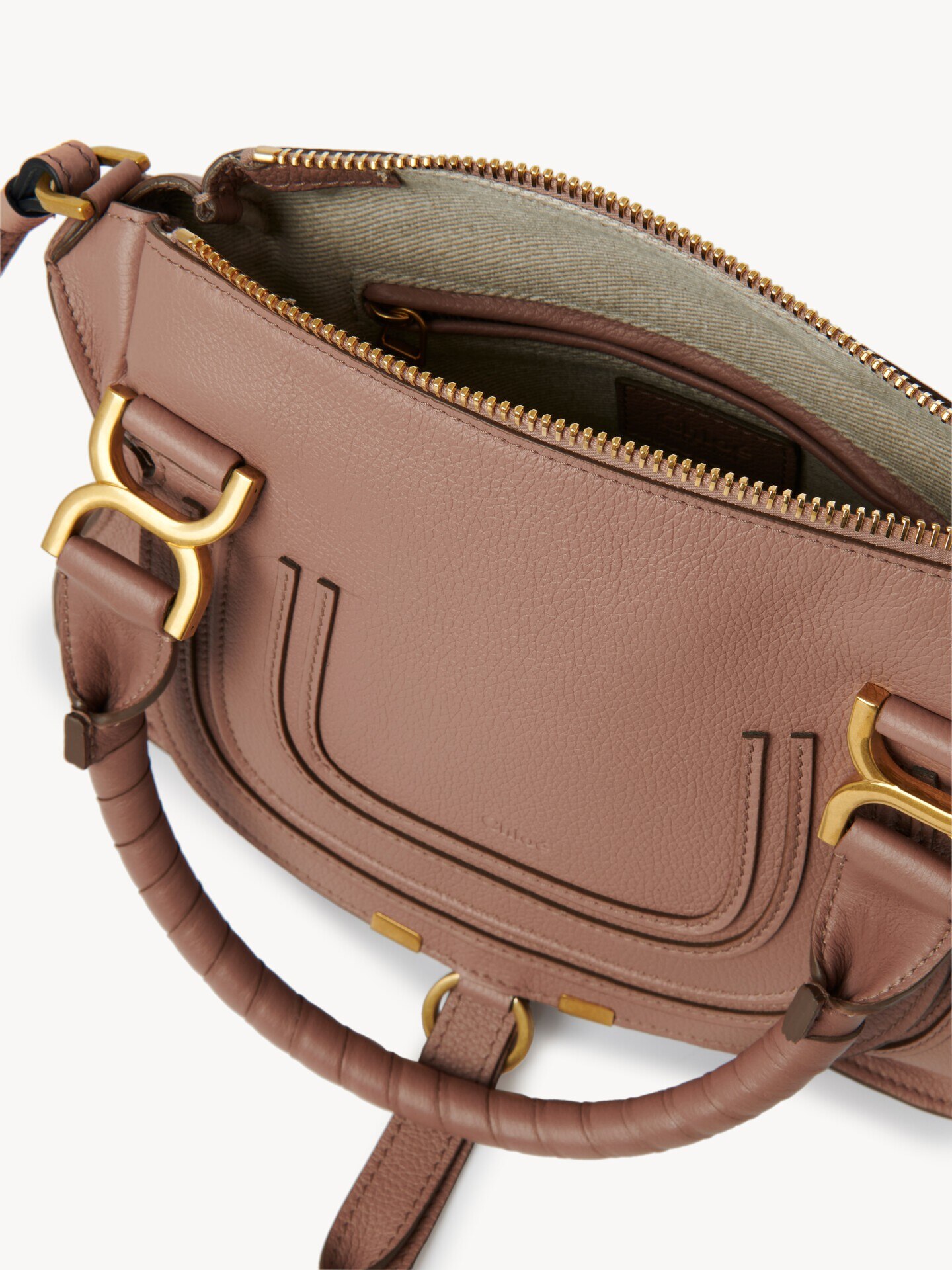 Bolso peque&ntilde;o Marcie de cuero granulado - 5