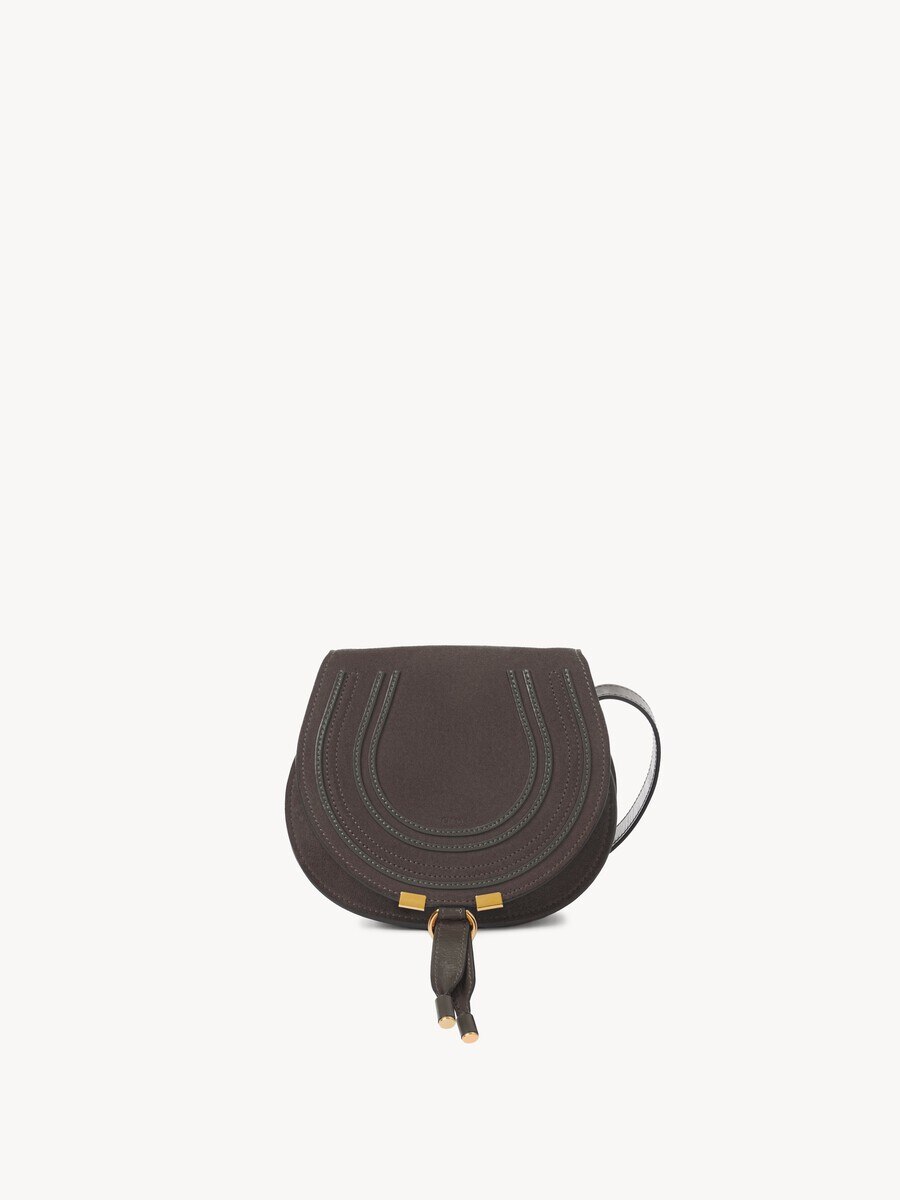 Bolso saddle peque&ntilde;o Marcie de ante - 2