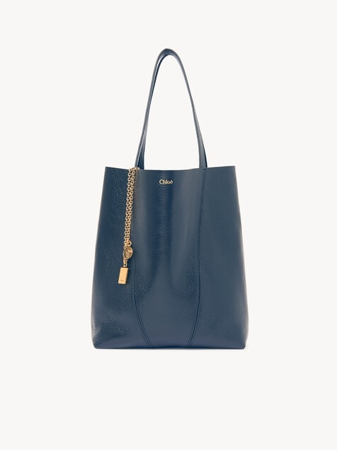 Chloé Spin tote bag in grained leather