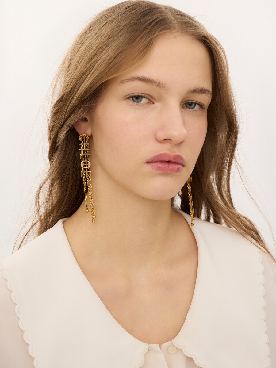 The Chlo&eacute; Mini Belt dangling earrings - 3