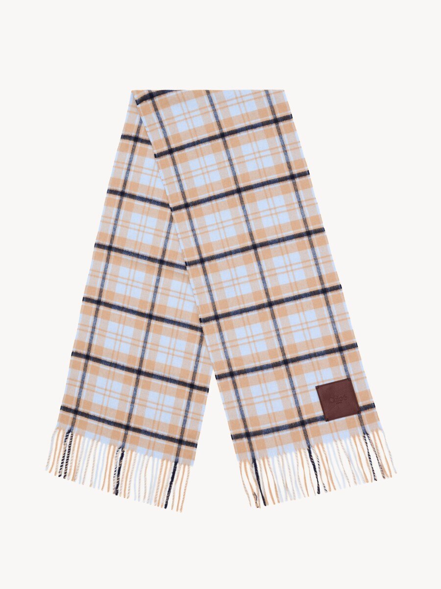 The Chlo&eacute; Highlanding scarf in cashmere - 1