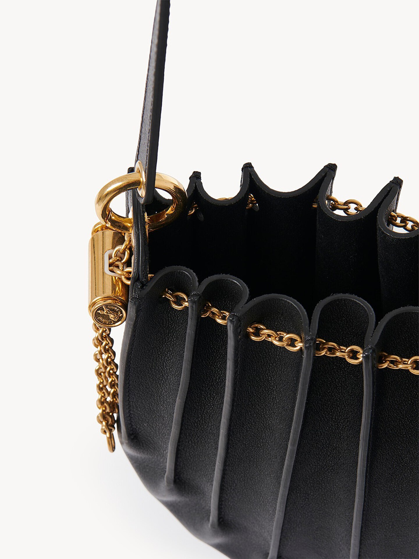 Bolso bandolera Sea Treasures de cuero suave - 6