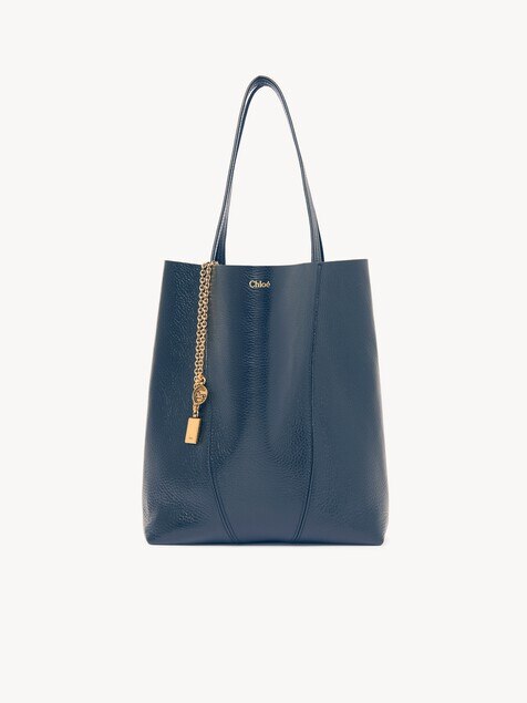 Bolso tote Chlo&eacute; Spin de cuero granulado