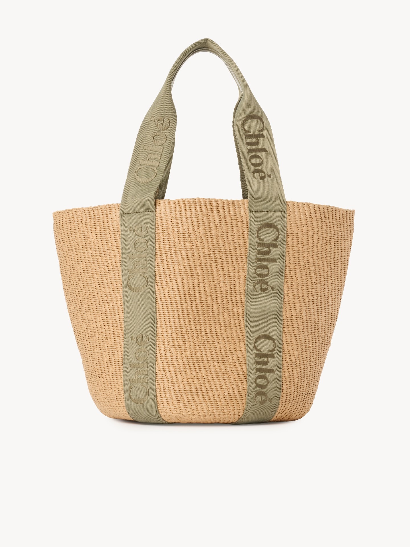 Large Woody basket in natural fibers - 2