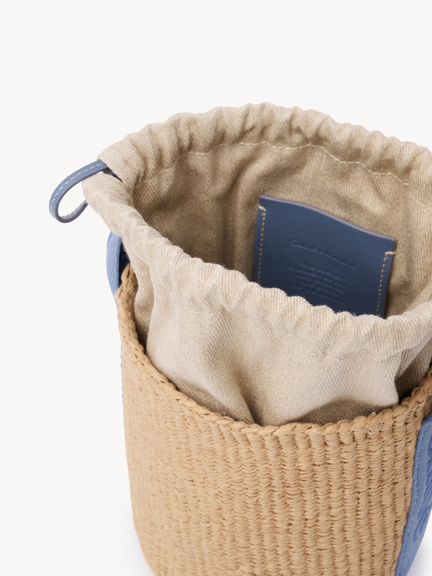 Small Woody basket in natural fibres - 6