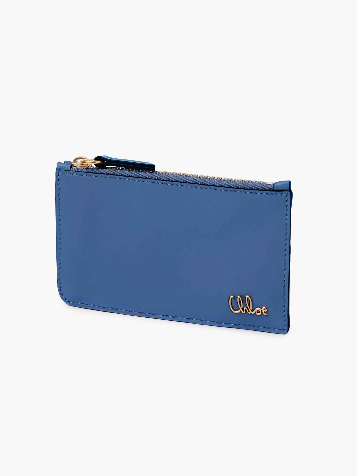 Small Chloé Iconic purse with card slots in shiny leather - 3