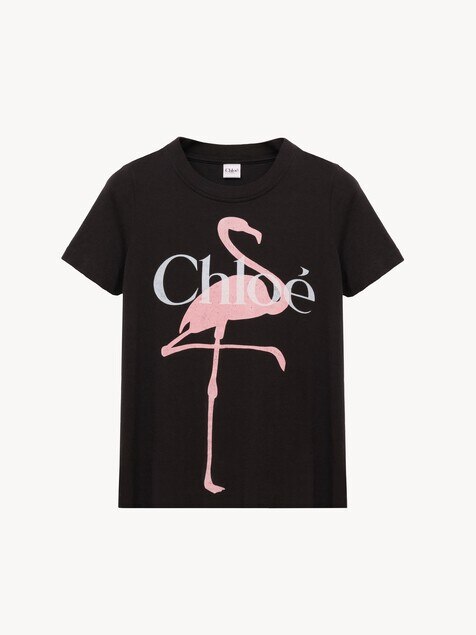 Baby fit logo t-shirt in cotton jersey