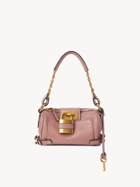 Small Paddington chain bag in grained leather