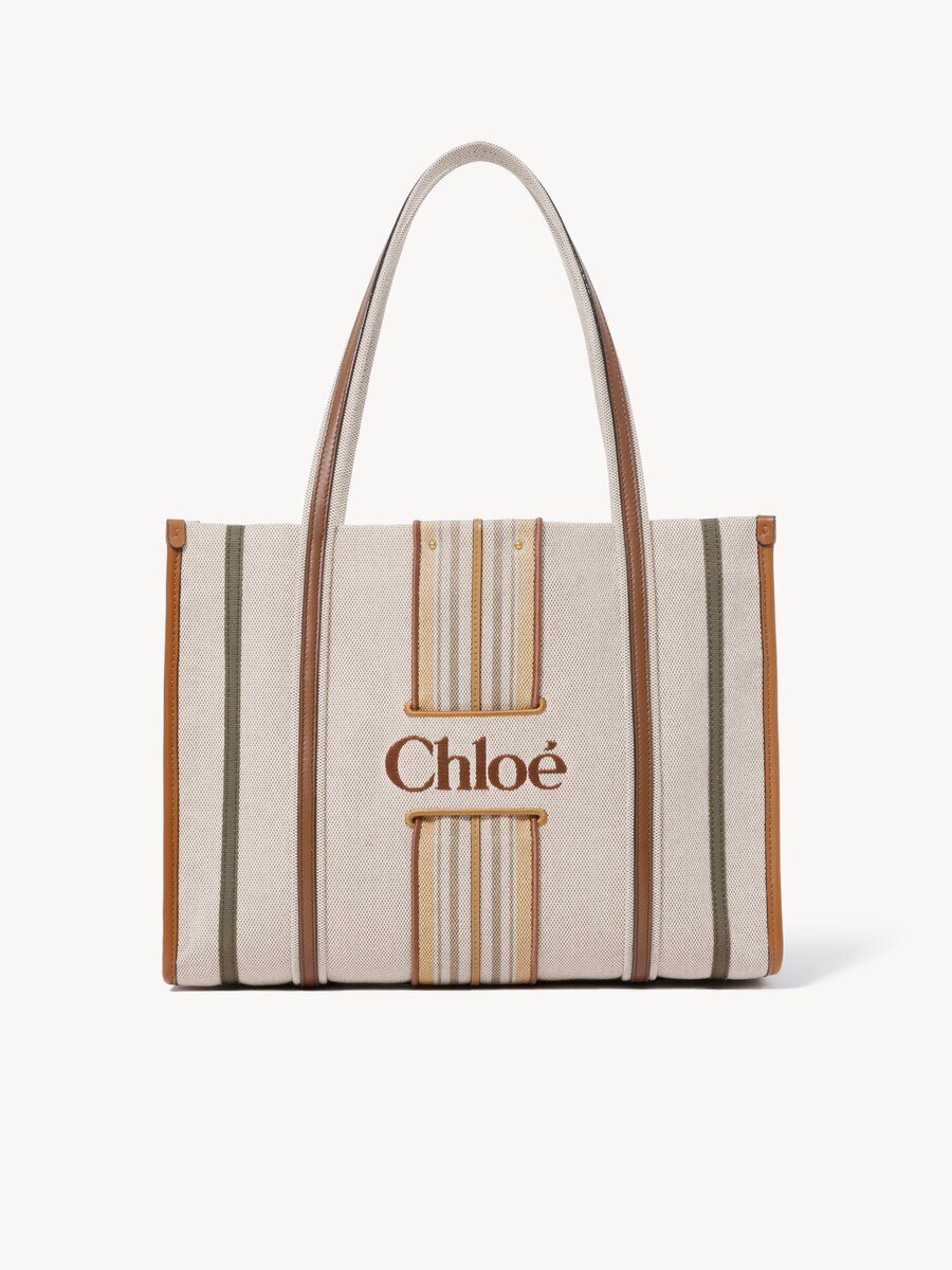 Woody Loop tote bag in canvas - 1