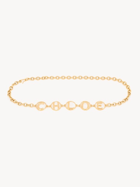 The Chloé Script jewellery belt