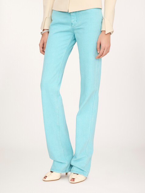 Straight jeans in denim