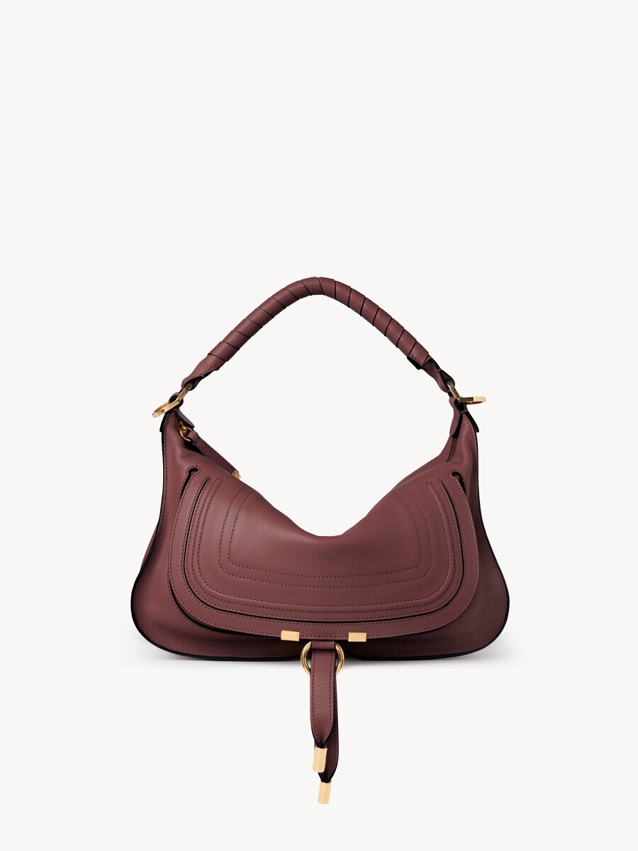 Small Marcie shoulder bag in soft leather - 1