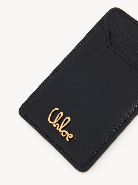 Chloé Iconic pass holder in grained leather