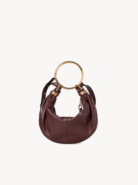Bracelet Hobo bag peque&ntilde;o de cuero granulado