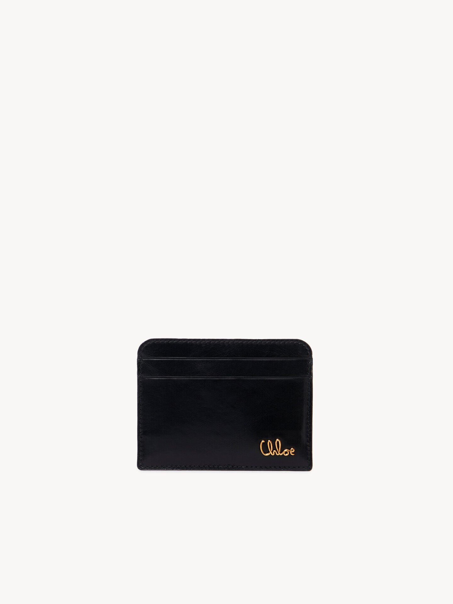 Chloé Iconic card holder in shiny leather - 2