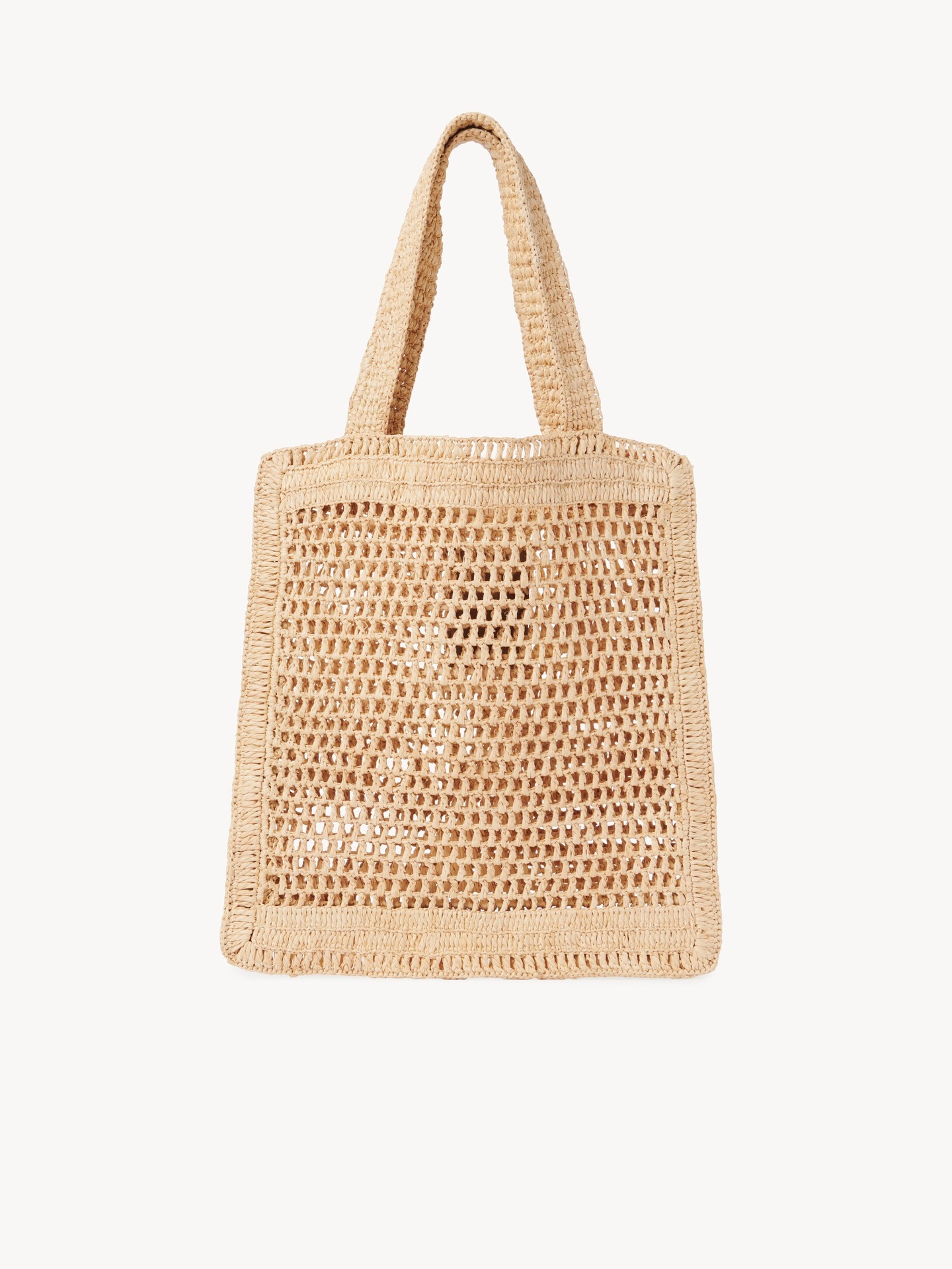 Summer Banana tote bag in raffia - 7